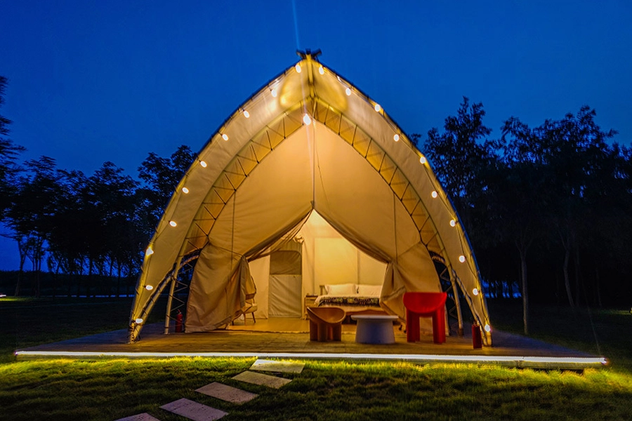 geo dome yurt