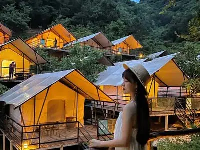 dome glamping tent price