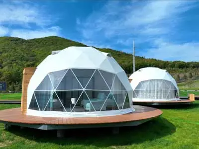 geodesic dome camping tent
