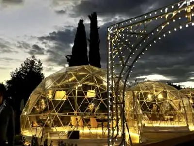 safari glamping tent