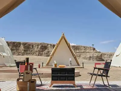 huge luxury tent
