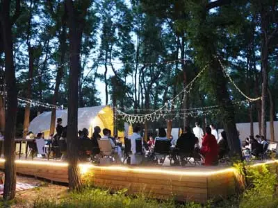luxury camping glamping