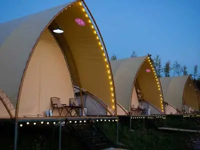 safari tent holiday
