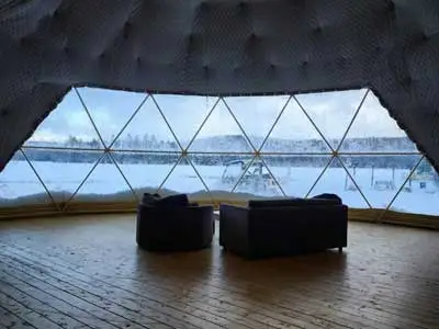 luxury yurt glamping