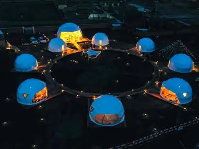 luxury yurt