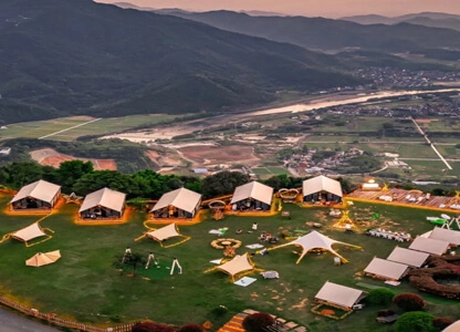 Sichuan Aba - Siguniang Mountain Scenic Spot Campground