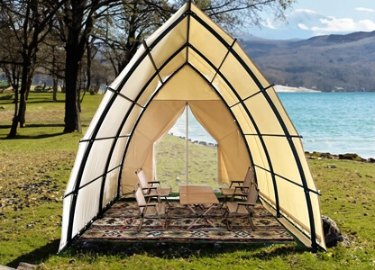 large outdoor tent