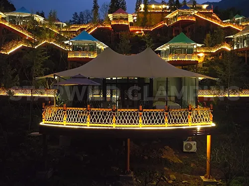 libra luxury glamping tent case