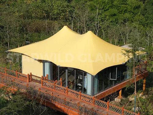 libra-d luxury glamping tent