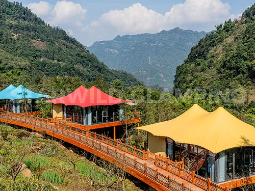 libra luxury glamping tent case