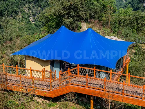 libra-d luxury glamping tent