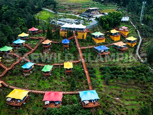 libra luxury glamping tent case