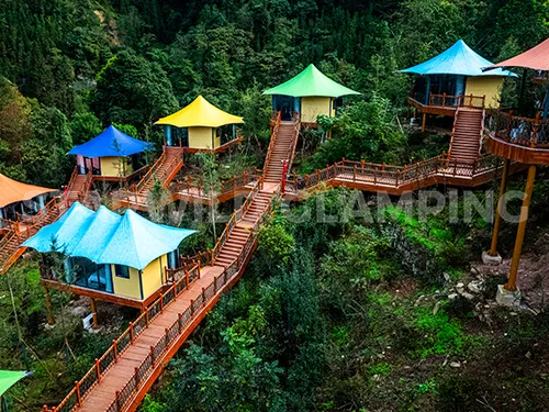 libra luxury glamping tent case