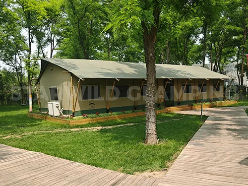 cancer Safari tent