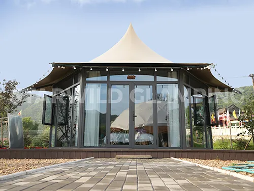 libra luxury glamping tent