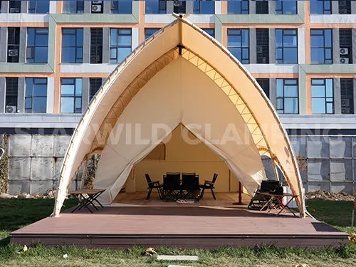 sail shape Safari tent