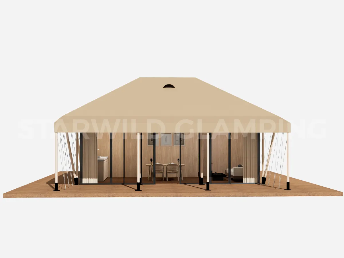 purple microstar luxury safari tent 1