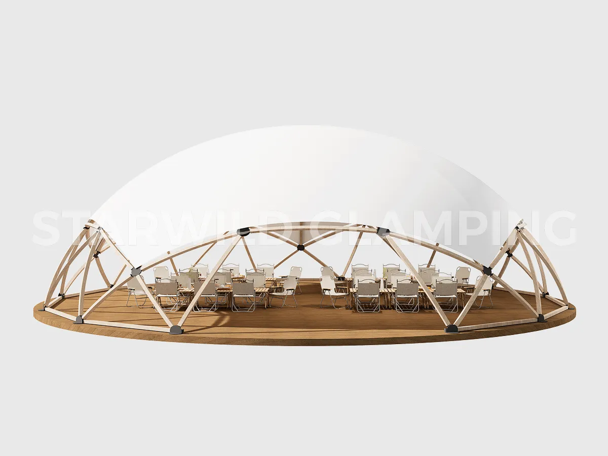 vega glamping dome tent