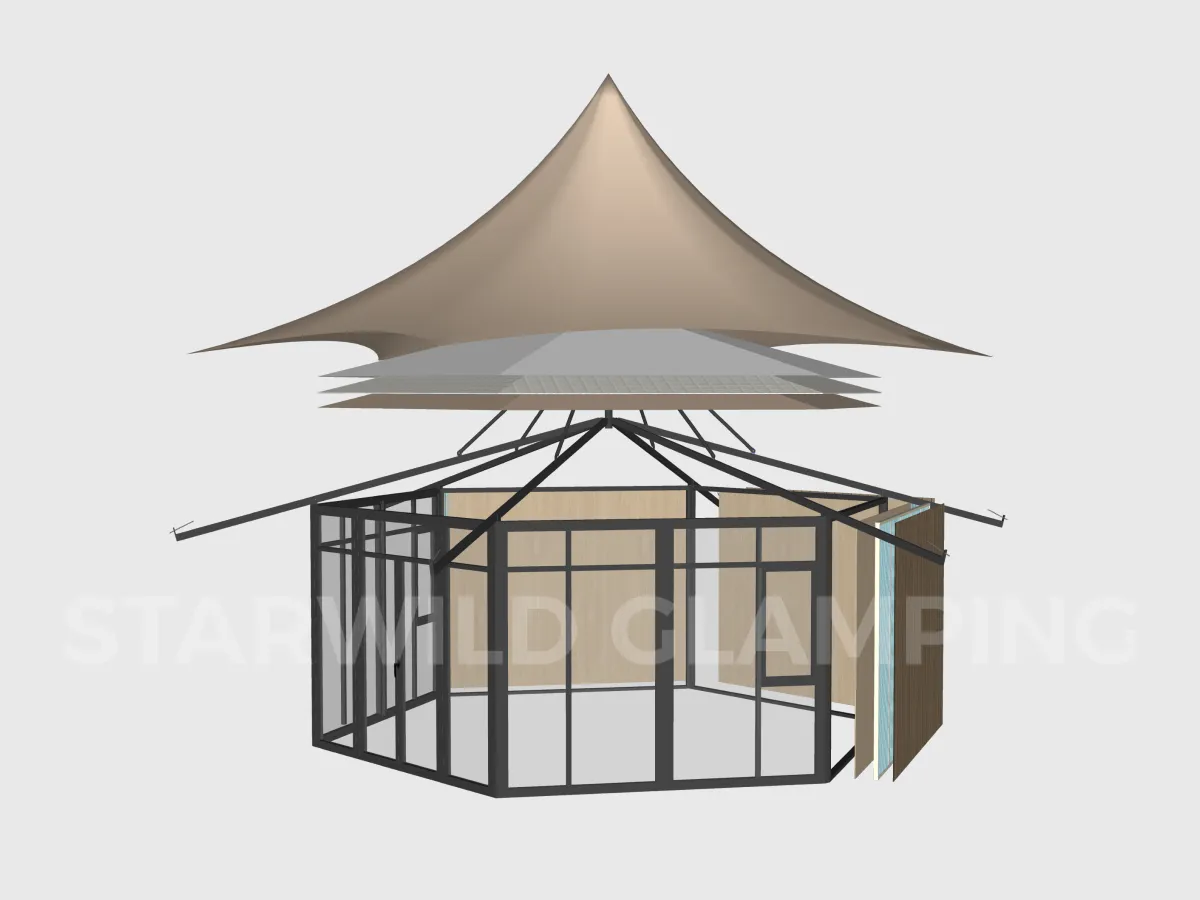 libra s luxury glamping tent 3
