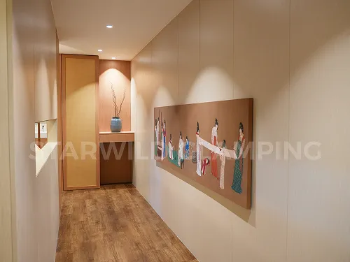 interior of starwild luxury peak glamping tent 9