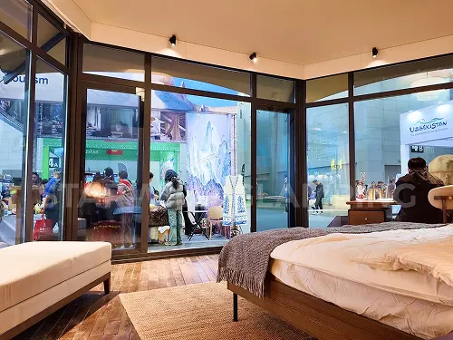 luxury glamping hotel tent 12