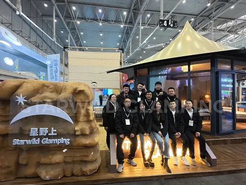 luxury glamping hotel tent 4