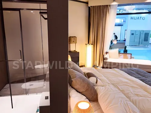 luxury glamping hotel tent 7