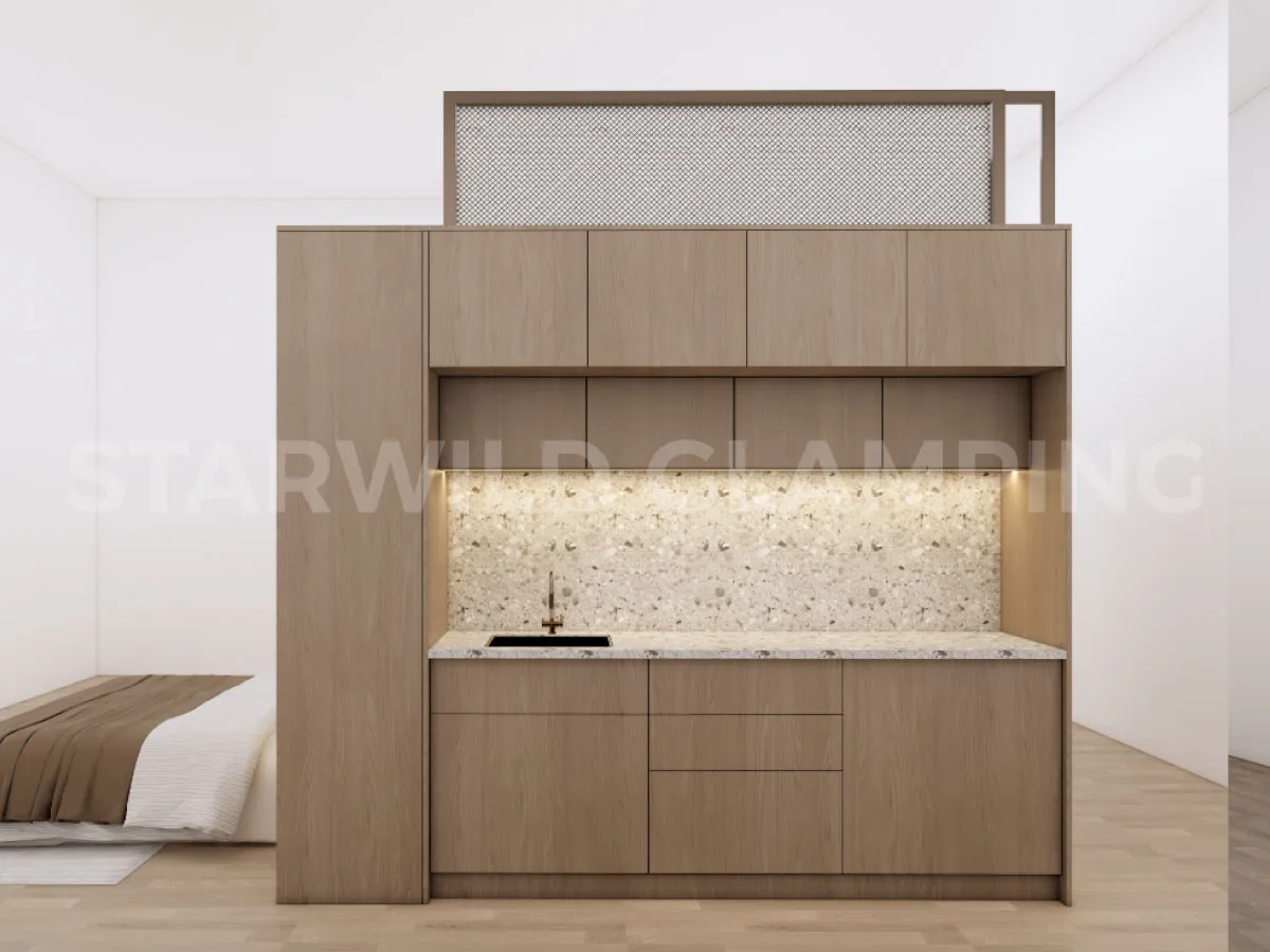 1 starwild Modular Glamping Bathroom pod