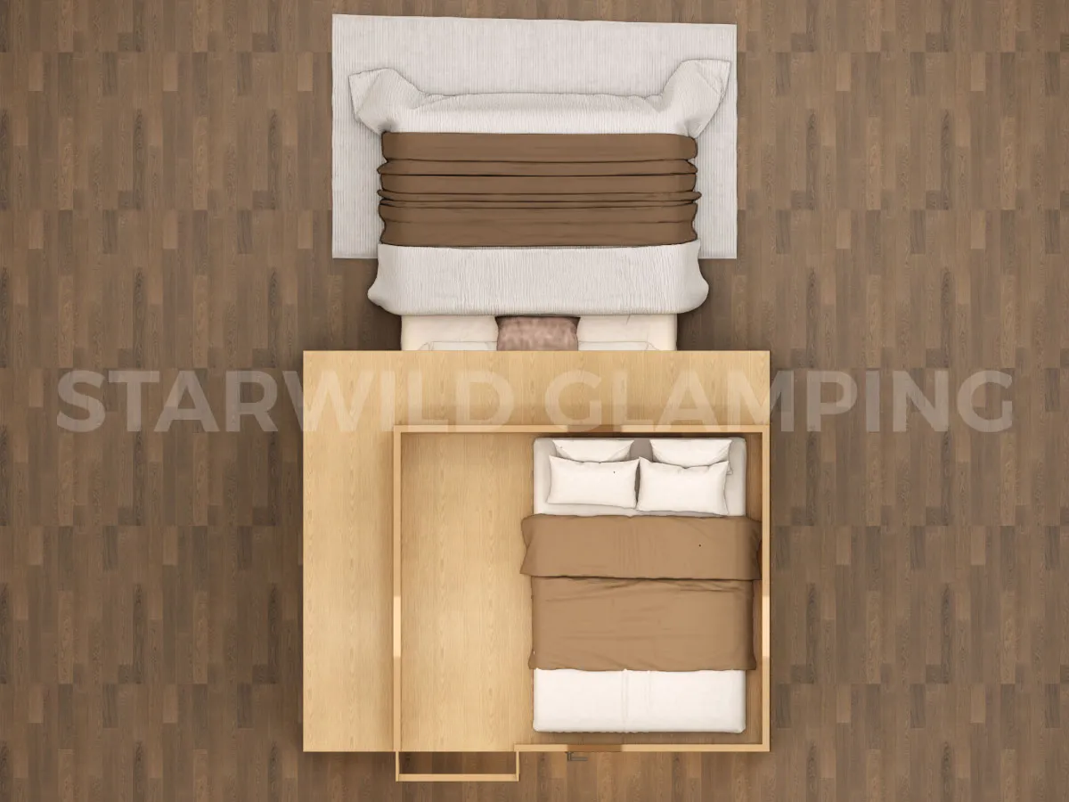 4 starwild Modular Glamping Bathroom pod