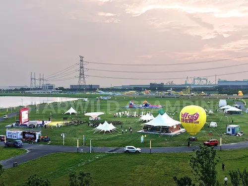 starwild off-city luxury tent project for event 02