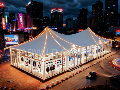 2 large exhibition tent