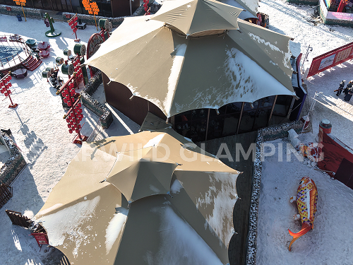 Starwild Custom Luxury Event Tent Project in Chagan Lake Scenic Area