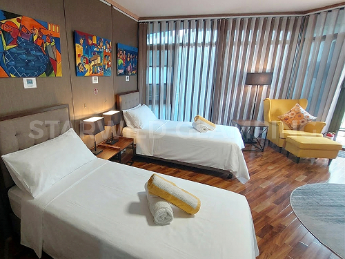 interior of libra-s  glamping tent2