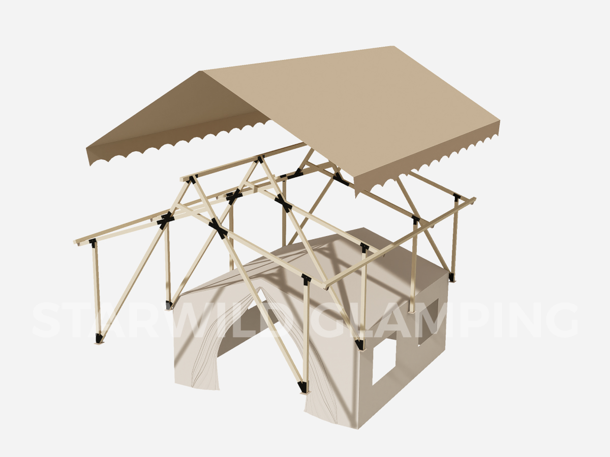 Hexagram Safari Lodge Tent