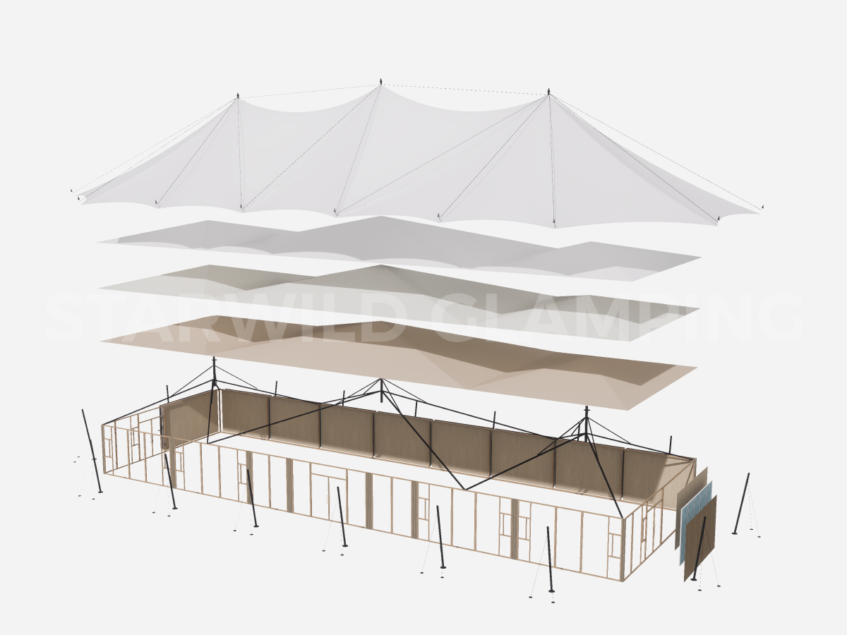 Virgo-T10 luxury glamping tent