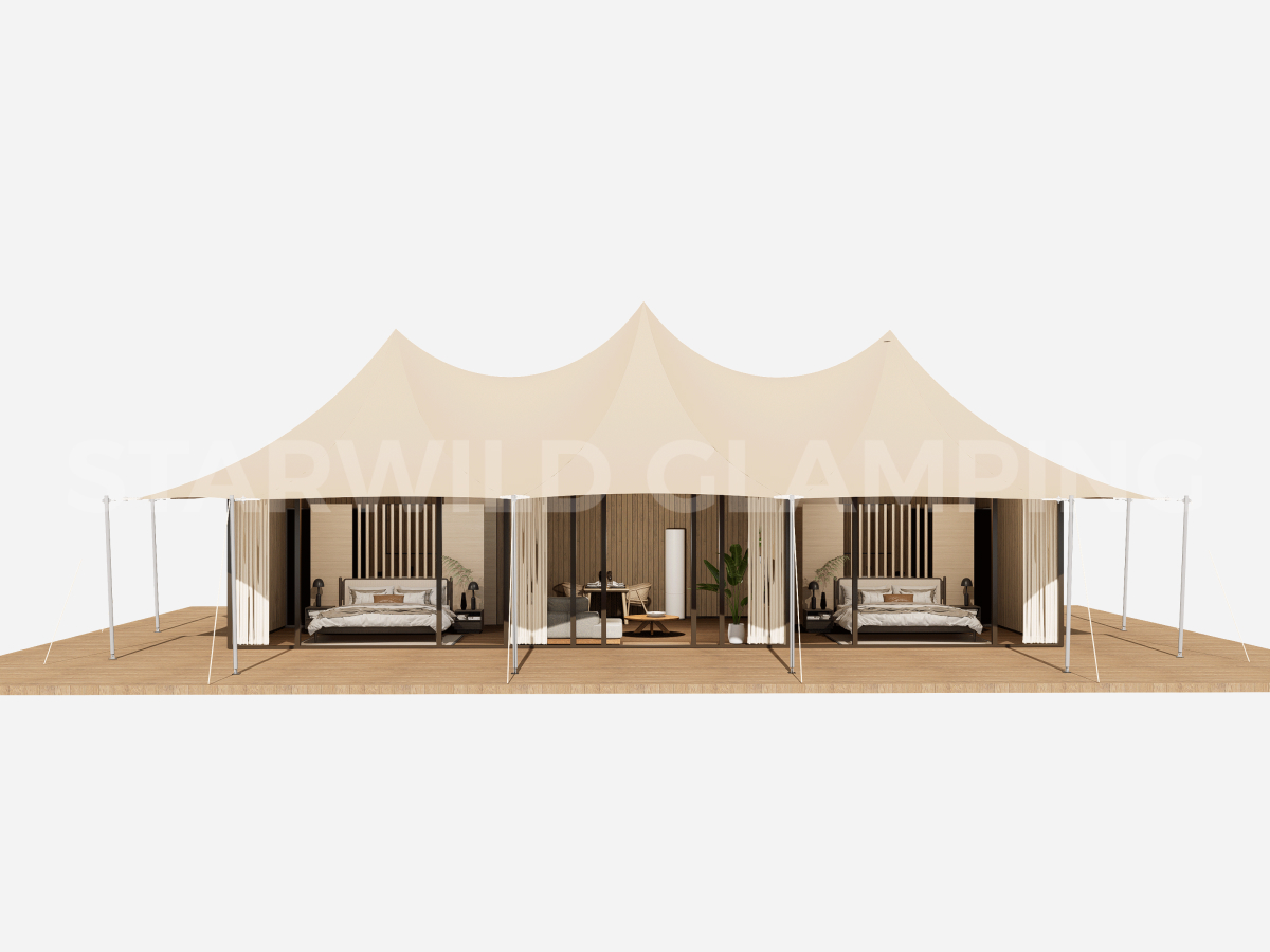 Virgo-T5.5 luxury glamping tent 1