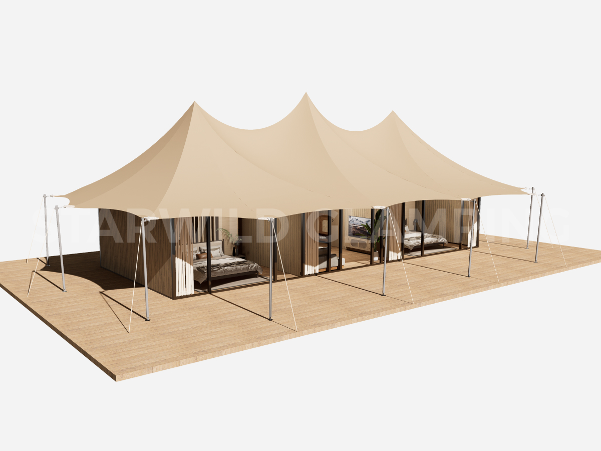 Virgo-T5.5 luxury glamping tent 2