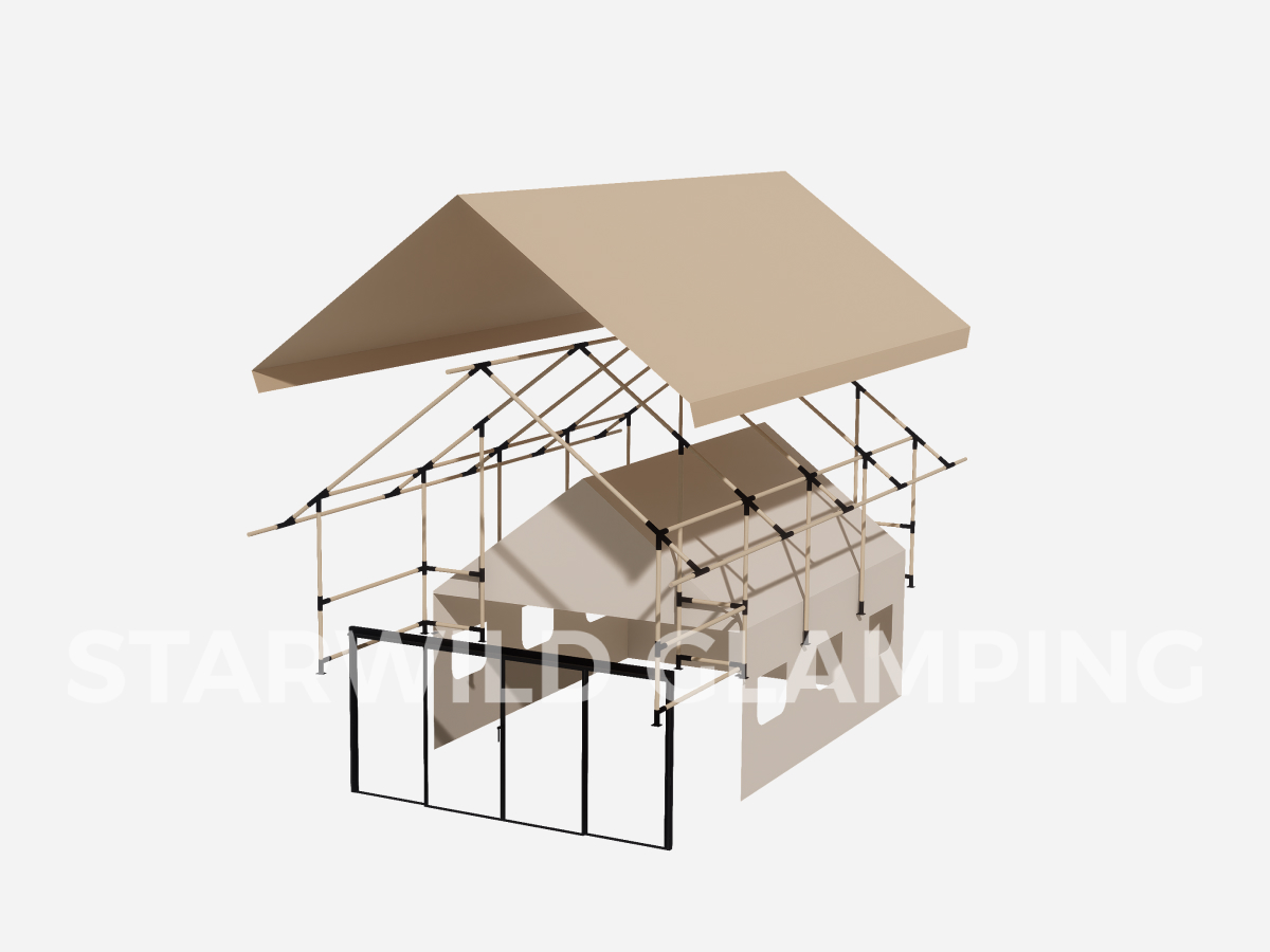 jupiter glamping safari tent 2