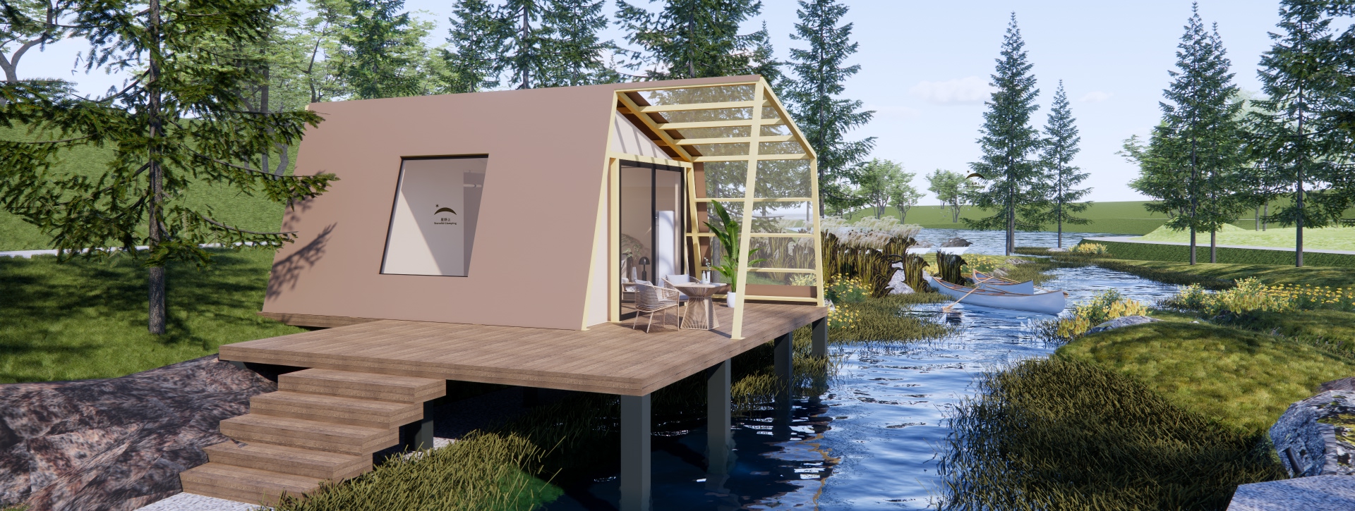 Pisces Luxury Glamping Tent