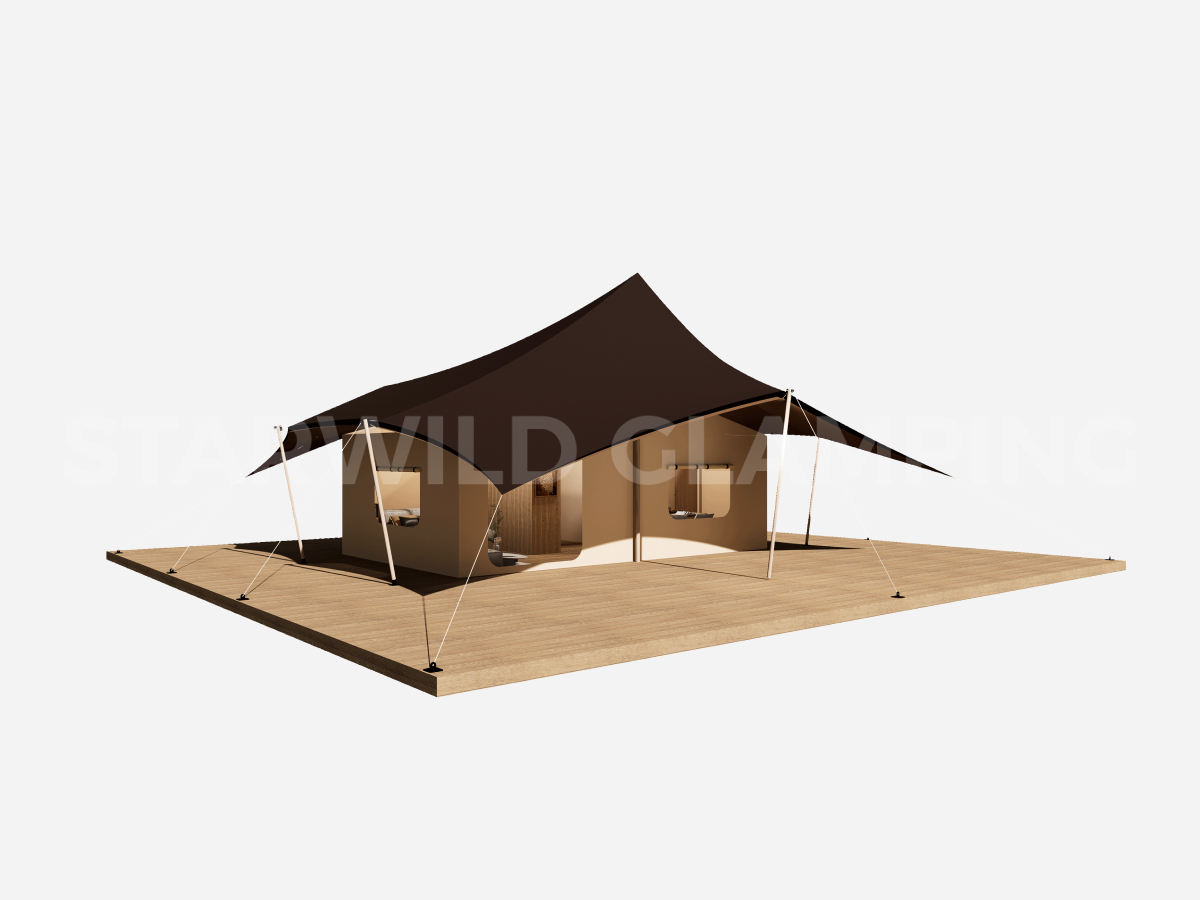 eco friendly stretch tent glamping