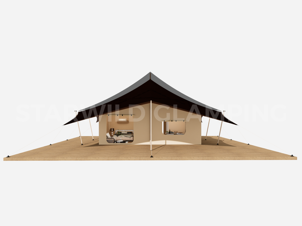 tensile fabric stretch tent glamping