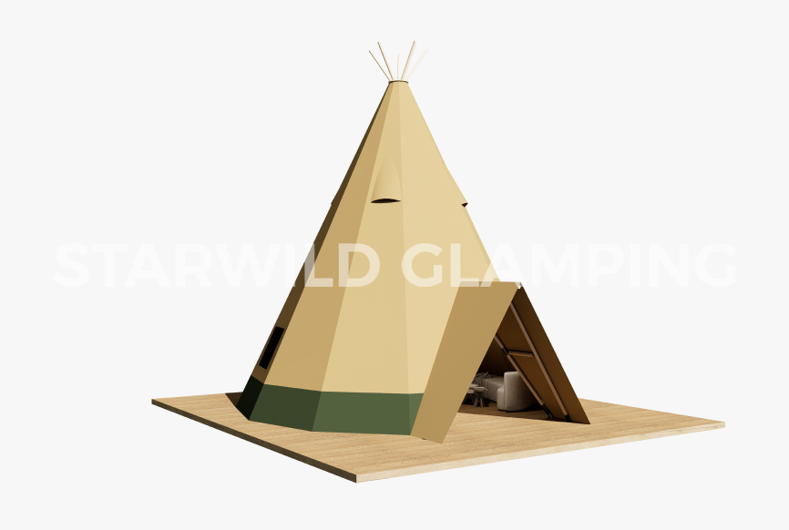 Hydra+ Tipi Tent Glamping