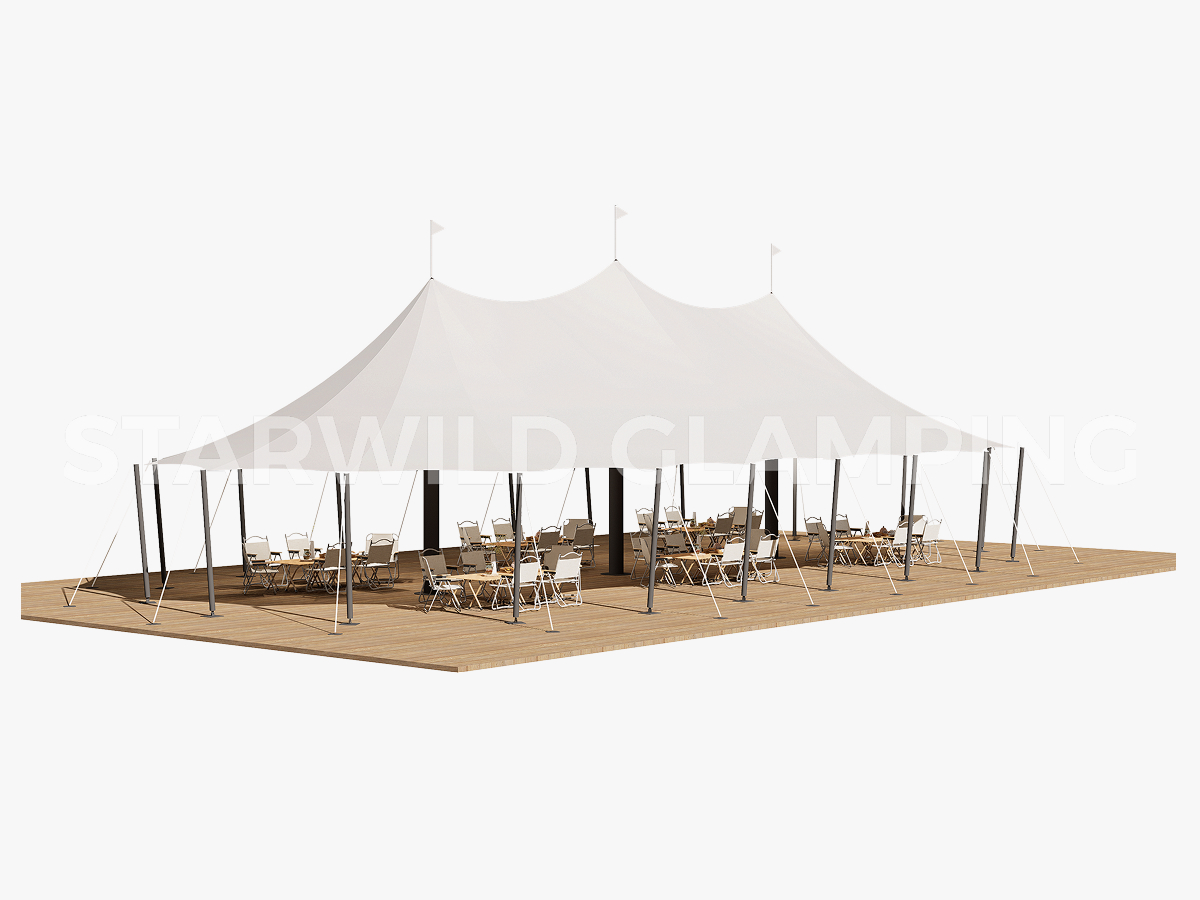 luxury sailcloth tent for sale