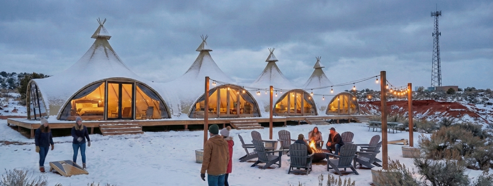 Hydra- Indian Teepee Tent Dining