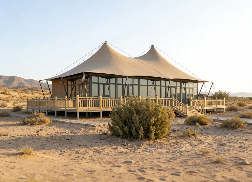 Oman - Desert Glamping Camp