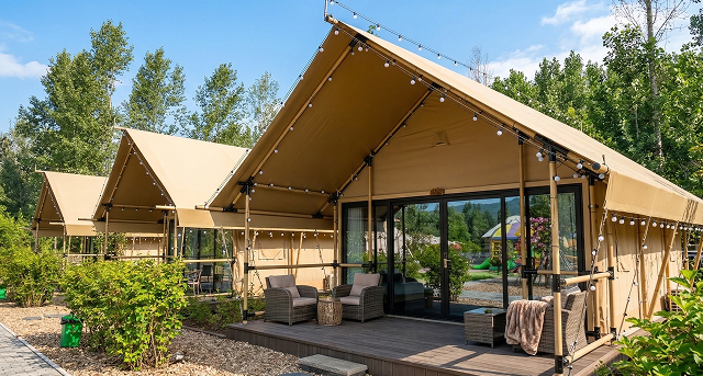 Safari Lodge Tent Amenities and Features: Elevating Glamping Experiences