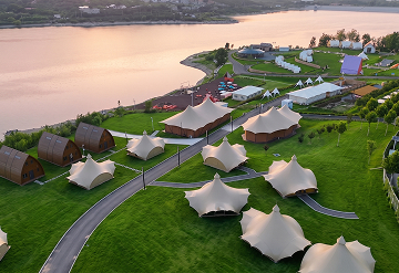 Starwild Glamping Tent – One-stop Luxury Seaside Campsite Project