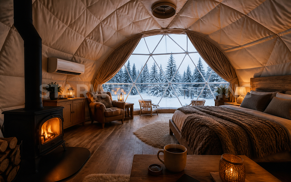 winter-glamping-dome-interior-wood-stove-insulation-view.jpg